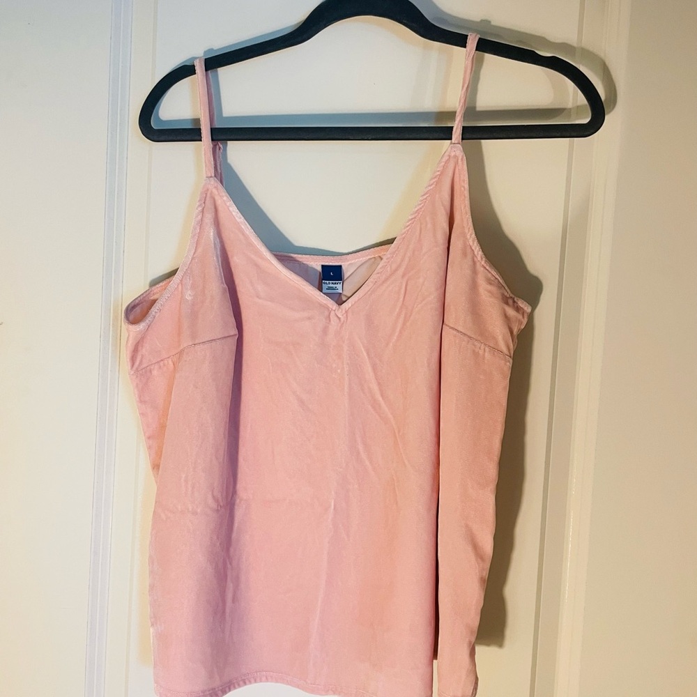 Old Navy Pink Fitted Sleeveless Camisole